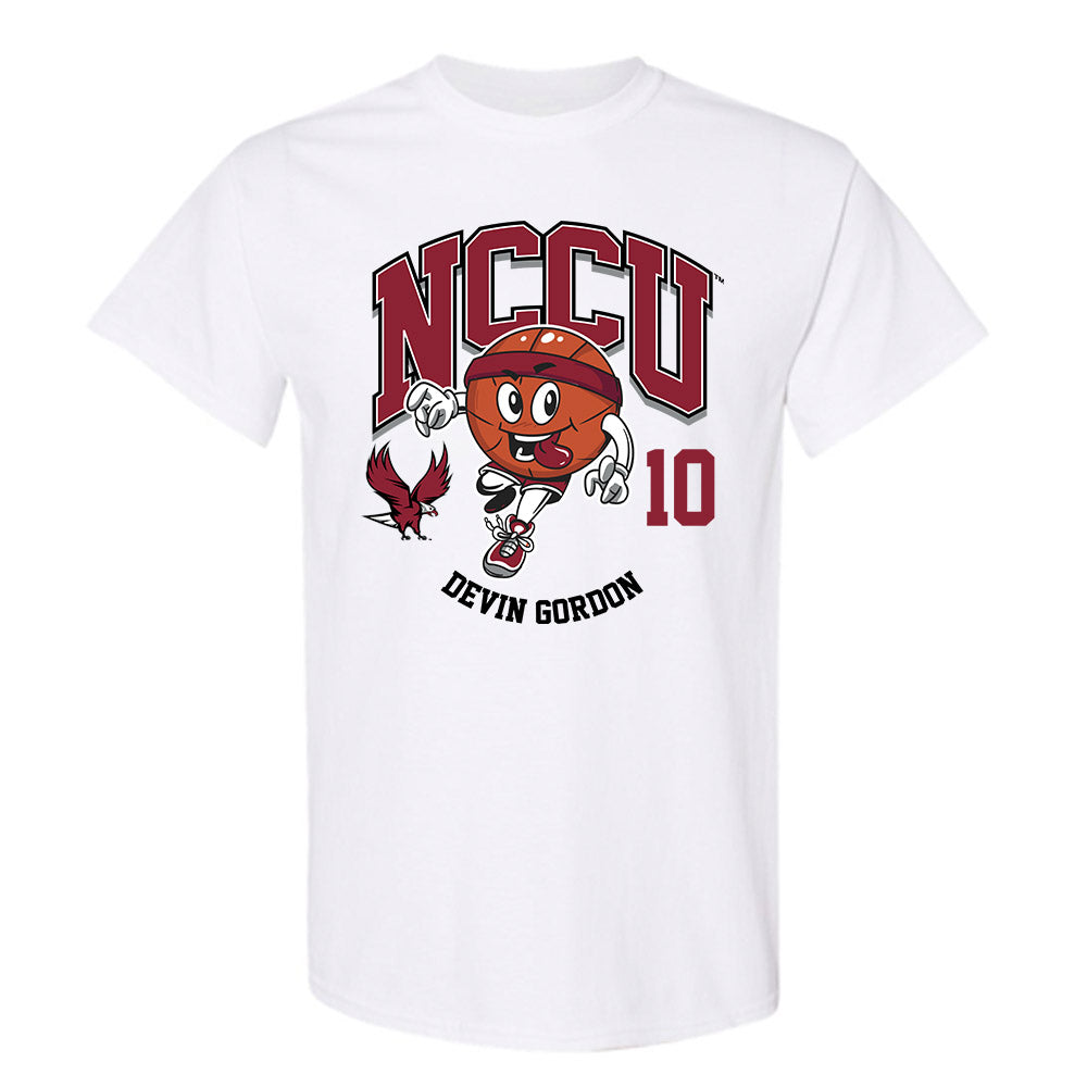 NCCU - NCAA Men's Basketball : Devin Gordon - T-Shirt Fashion Shersey