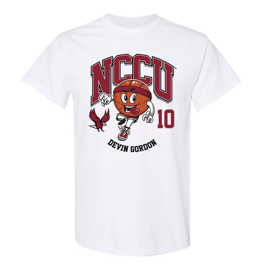 NCCU - NCAA Men's Basketball : Devin Gordon - T-Shirt Fashion Shersey