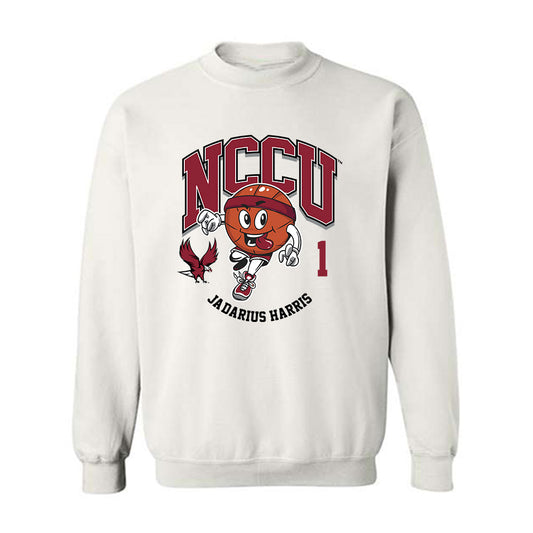 NCCU - NCAA Men's Basketball : Ja'darius Harris - Crewneck Sweatshirt Fashion Shersey
