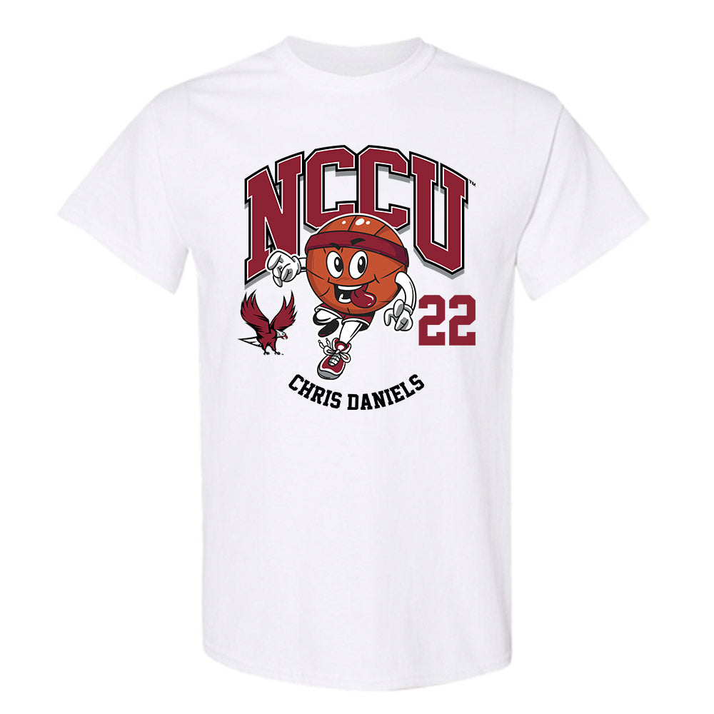 NCCU - NCAA Men's Basketball : Chris Daniels - T-Shirt Fashion Shersey