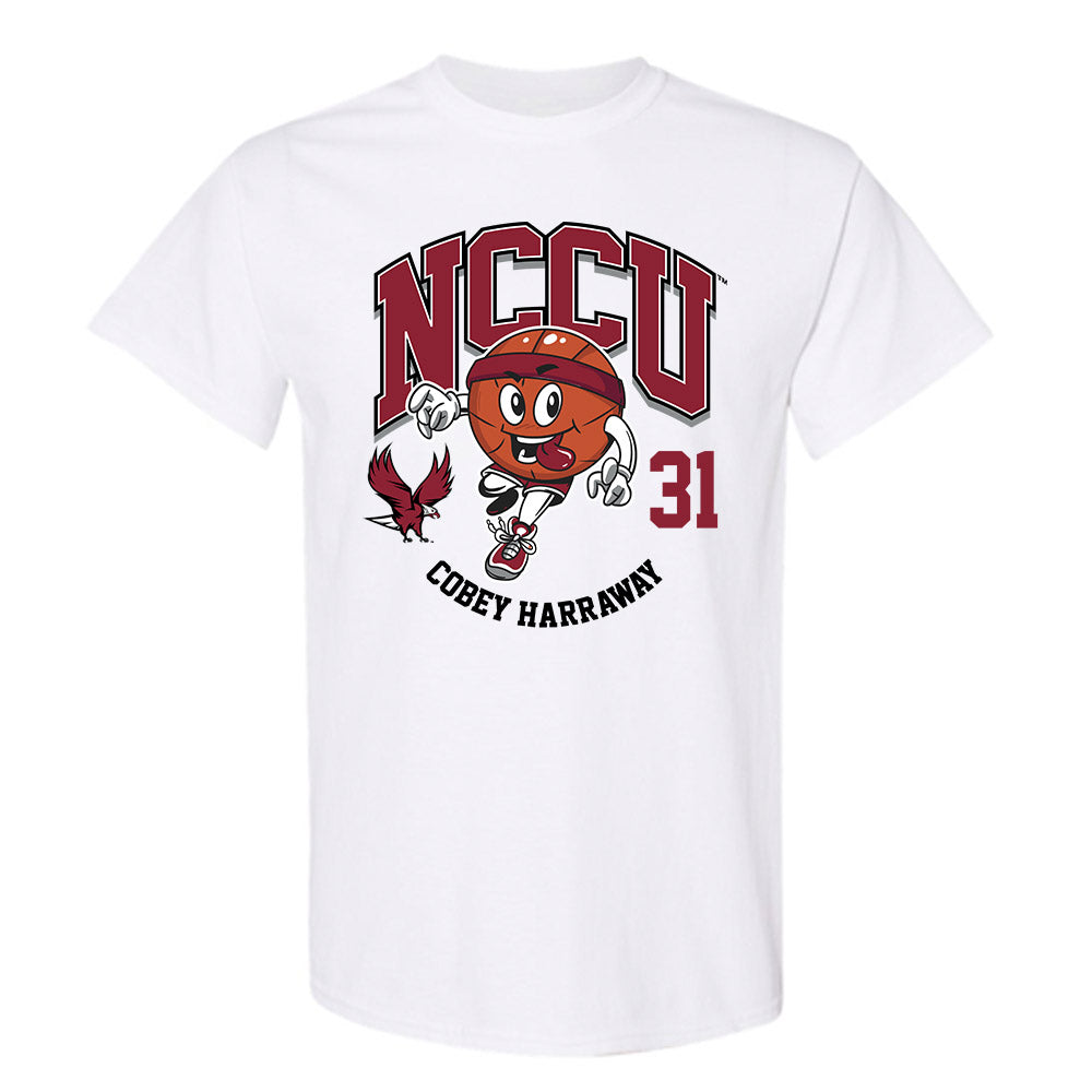 NCCU - NCAA Men's Basketball : Cobey Harraway - T-Shirt Fashion Shersey