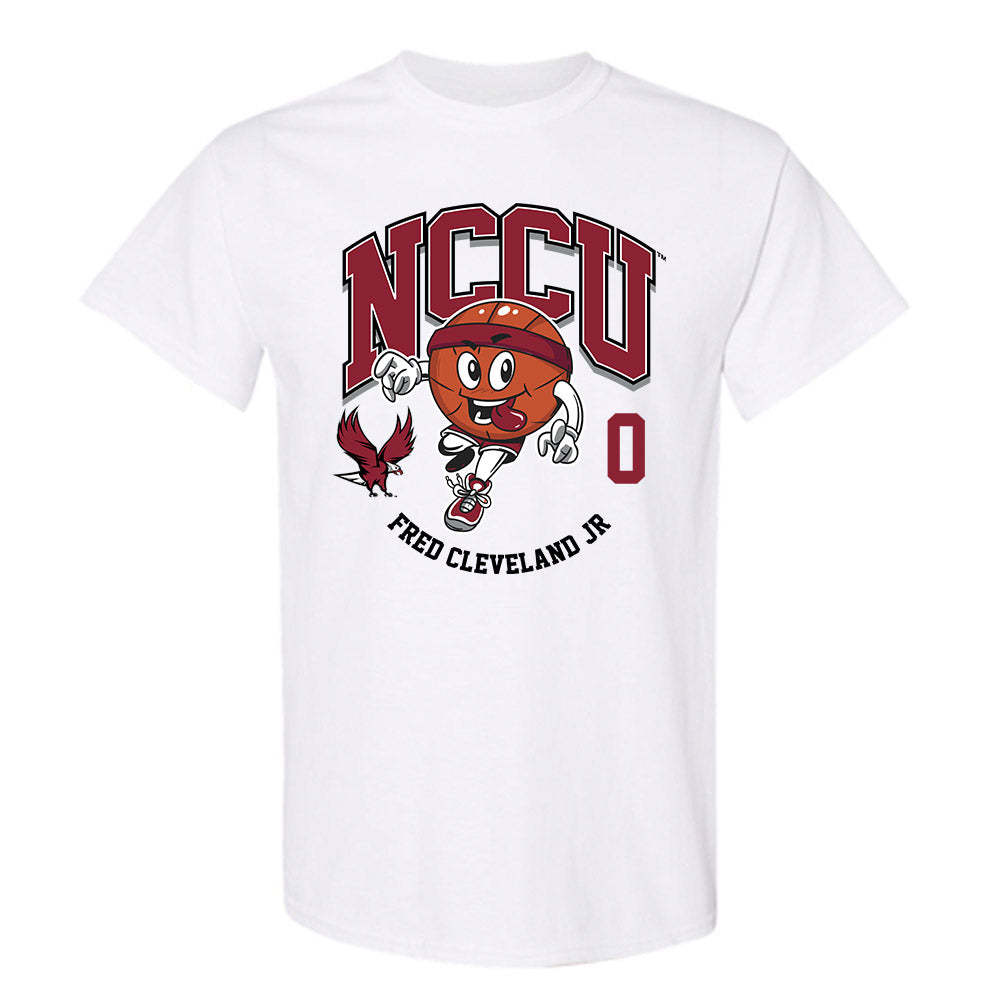 NCCU - NCAA Men's Basketball : Fred Cleveland Jr - T-Shirt Fashion Shersey