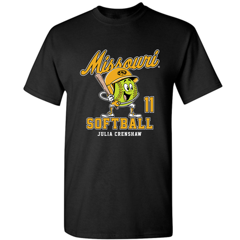 Missouri - NCAA Softball : Julia Crenshaw - T-Shirt Fashion Shersey