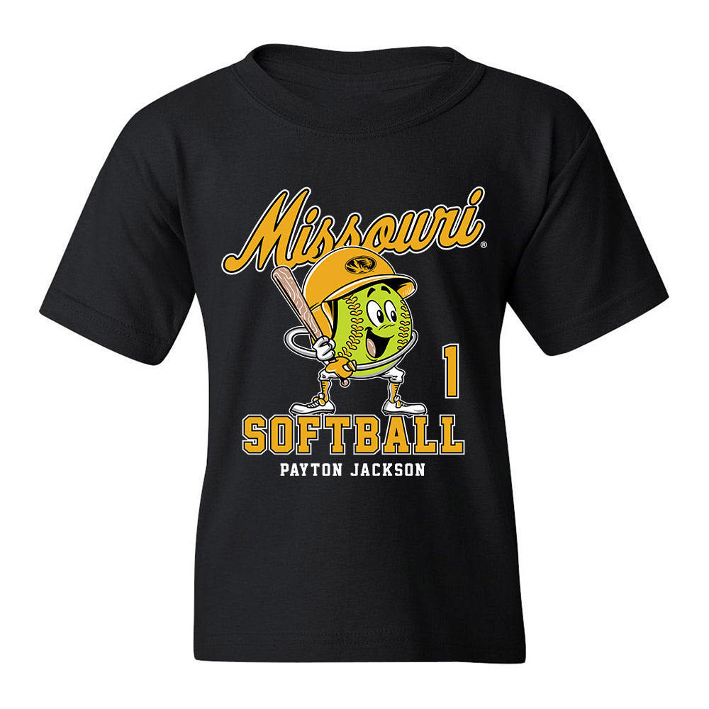 Missouri - NCAA Softball : Payton Jackson - Youth T-Shirt Fashion Shersey