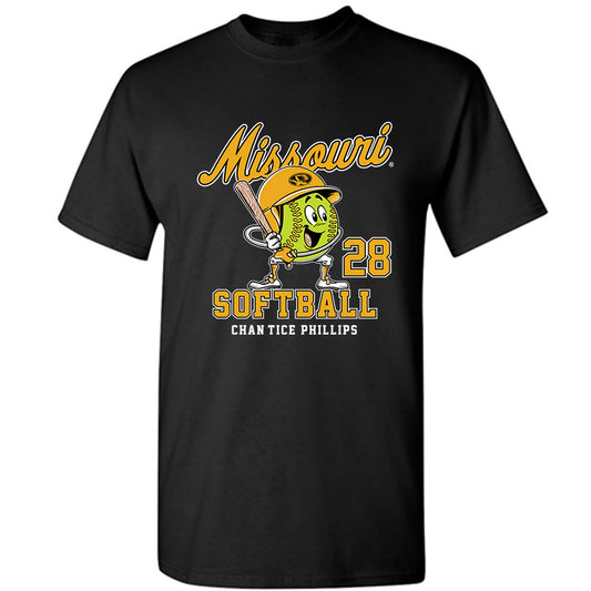 Missouri - NCAA Softball : Chan'tice Phillips - T-Shirt Fashion Shersey