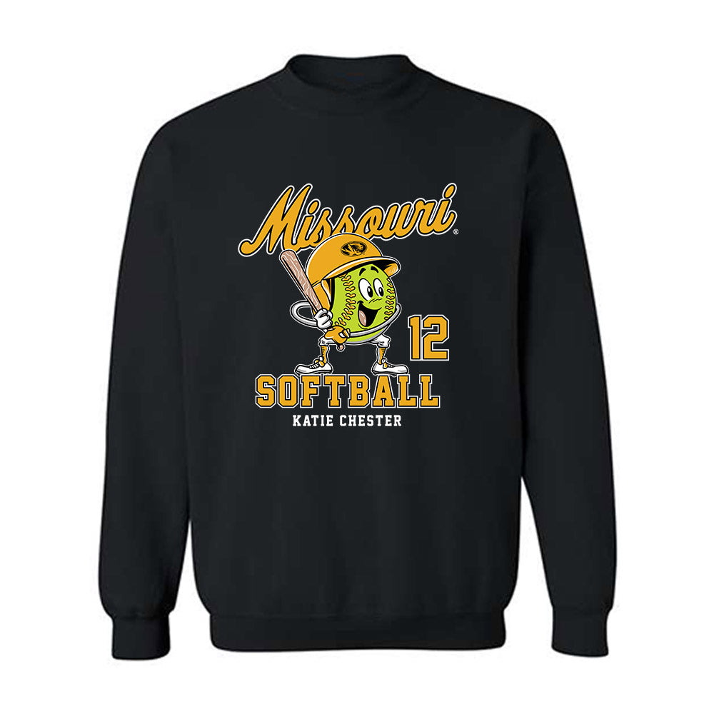 Missouri - NCAA Softball : Katie Chester - Crewneck Sweatshirt Fashion Shersey