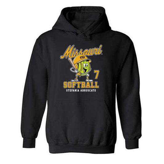 Missouri - NCAA Softball : Stefania Abruscato - Hooded Sweatshirt Fashion Shersey