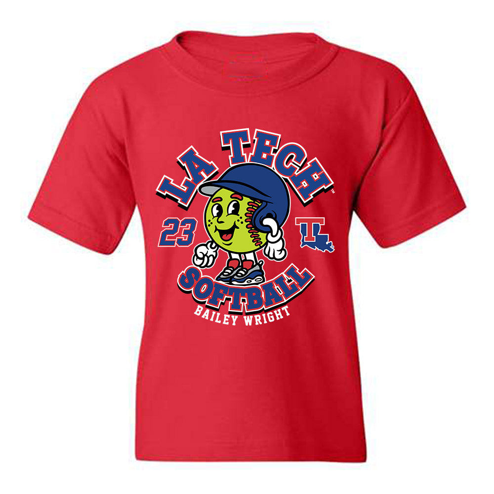 LA Tech - NCAA Softball : Bailey Wright - Youth T-Shirt Fashion Shersey