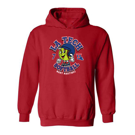 LA Tech - NCAA Softball : Mary Martinez - Hooded Sweatshirt Fashion Shersey