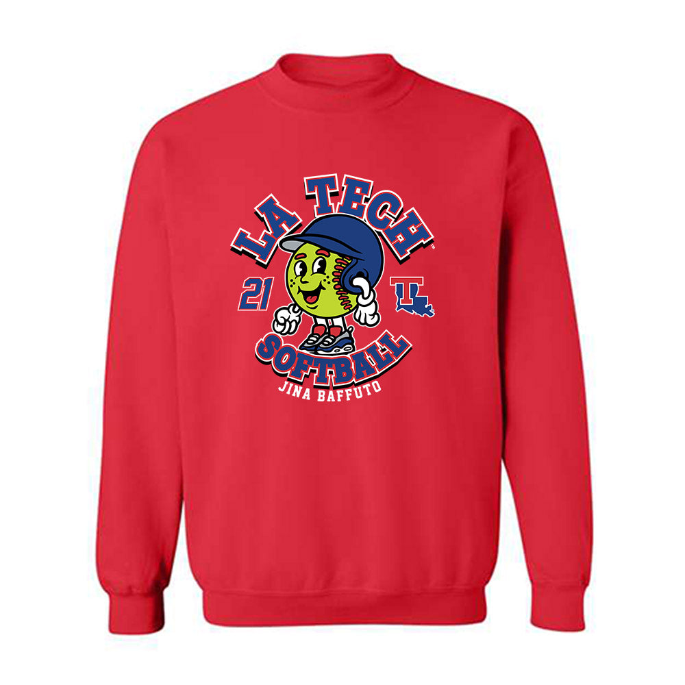 LA Tech - NCAA Softball : Jina Baffuto - Crewneck Sweatshirt Fashion Shersey