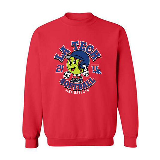 LA Tech - NCAA Softball : Jina Baffuto - Crewneck Sweatshirt Fashion Shersey