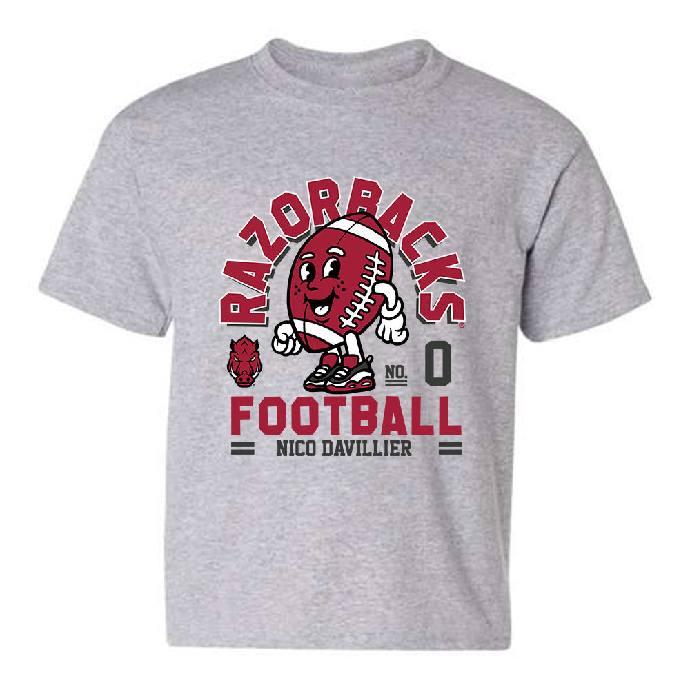Arkansas - NCAA Football : Nico Davillier - Fashion Shersey Youth T-Shirt
