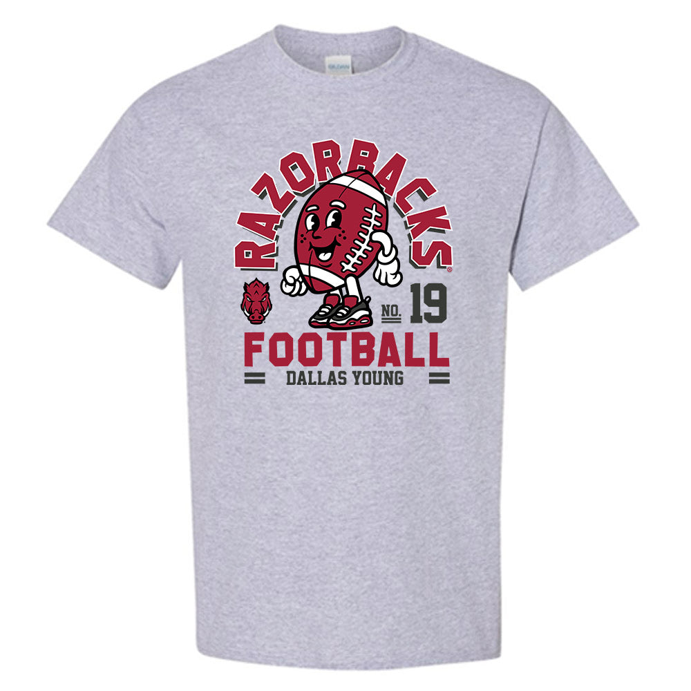 Arkansas - NCAA Football : Dallas Young - Fashion Shersey Short Sleeve T-Shirt