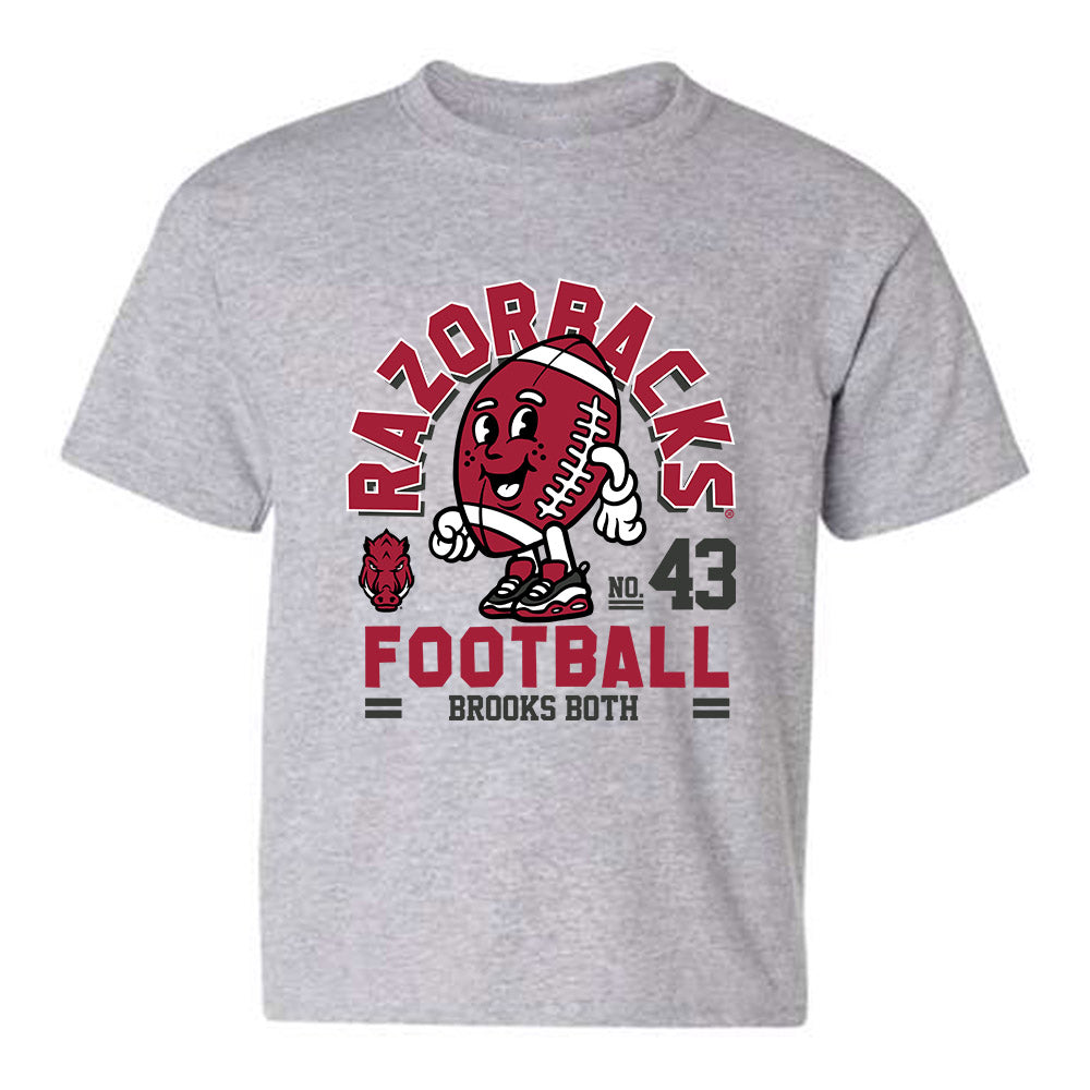Arkansas - NCAA Football : Brooks Both - Fashion Shersey Youth T-Shirt