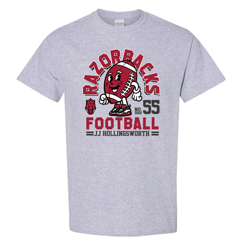 Arkansas - NCAA Football : JJ Hollingsworth - Fashion Shersey Short Sleeve T-Shirt