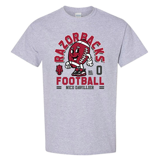 Arkansas - NCAA Football : Nico Davillier - Fashion Shersey Short Sleeve T-Shirt