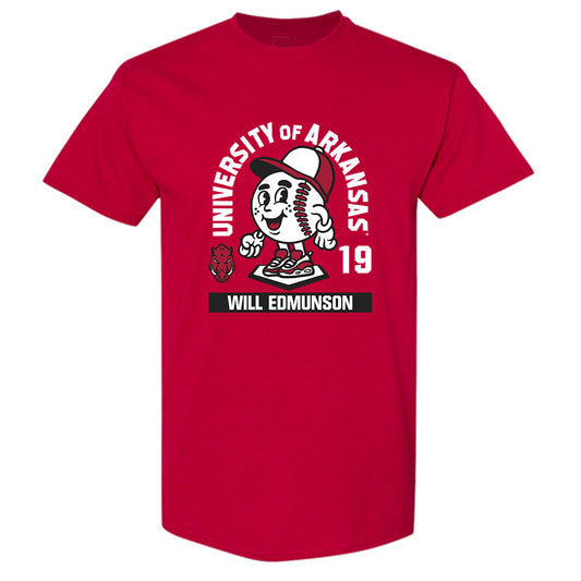 Arkansas - NCAA Baseball : Will Edmunson - T-Shirt Fashion Shersey