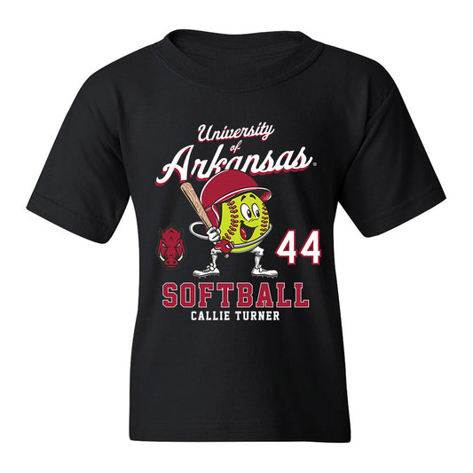 Arkansas - NCAA Softball : Callie Turner - Youth T-Shirt Fashion Shersey