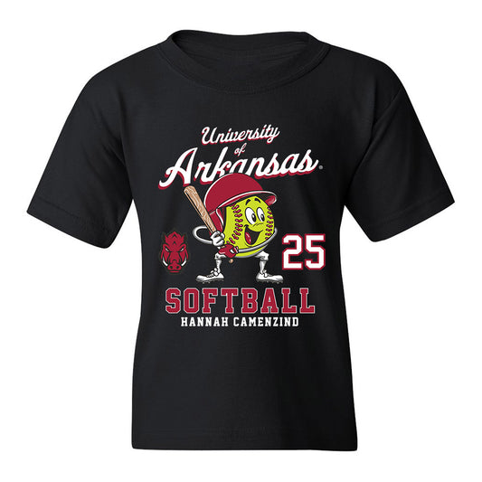 Arkansas - NCAA Softball : Hannah Camenzind - Youth T-Shirt Fashion Shersey