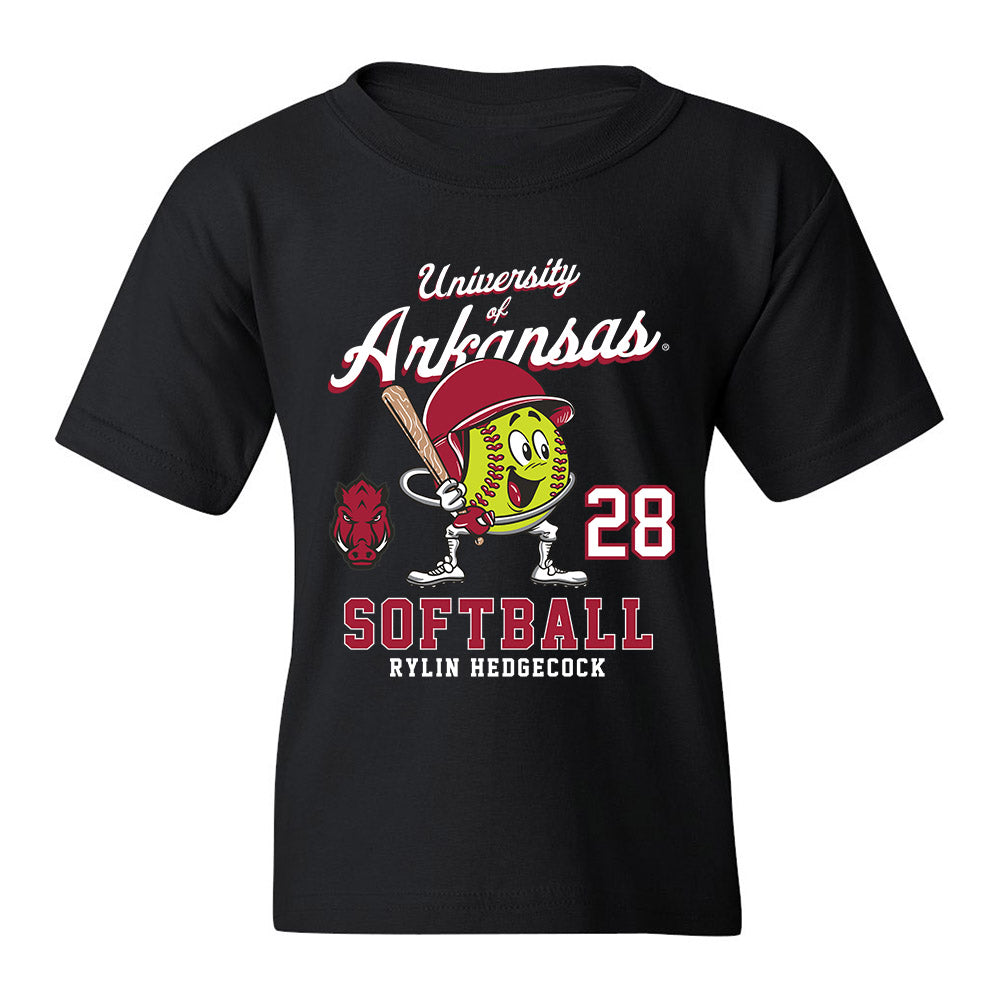 Arkansas - NCAA Softball : Rylin Hedgecock - Youth T-Shirt Fashion Shersey