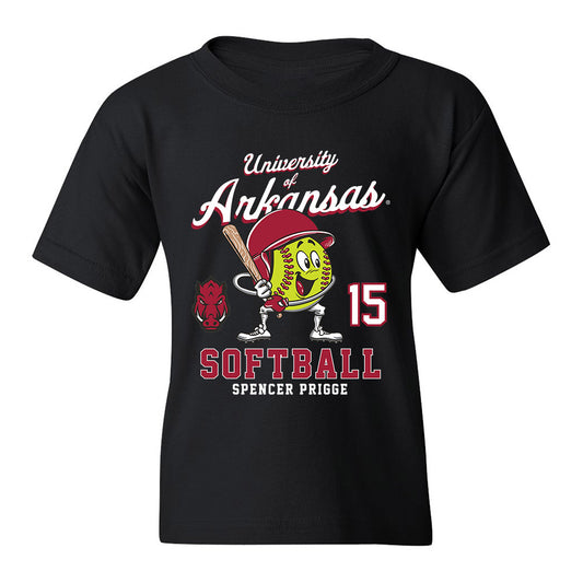 Arkansas - NCAA Softball : Spencer Prigge - Youth T-Shirt Fashion Shersey