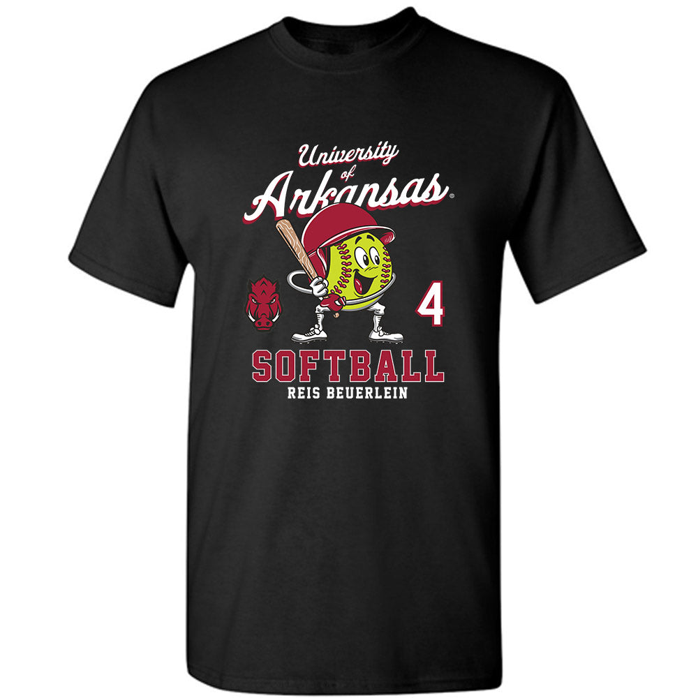 Arkansas - NCAA Softball : Reis Beuerlein - T-Shirt Fashion Shersey