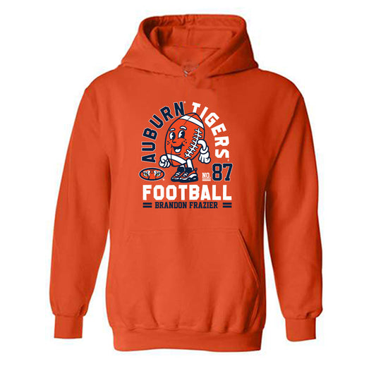 Auburn - NCAA Football : Brandon Frazier - Orange Fashion Hooded Sweatshirt