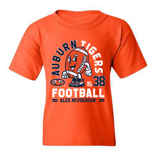 Auburn - NCAA Football : Alex McPherson - Orange Fashion Youth T-Shirt