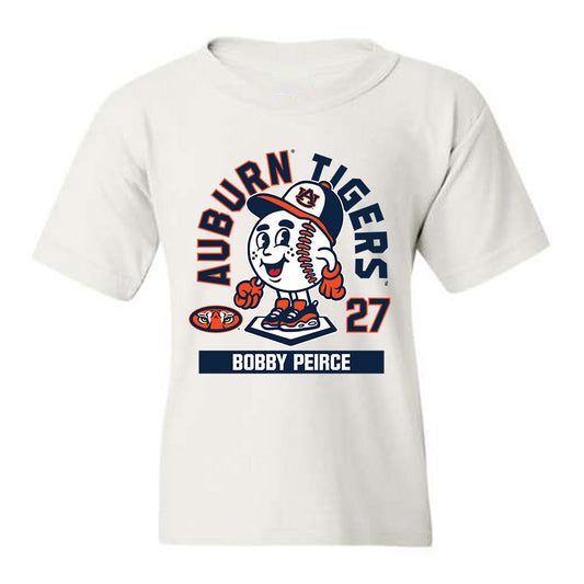 Auburn - NCAA Baseball : Bobby Peirce - Youth T-Shirt Fashion Shersey