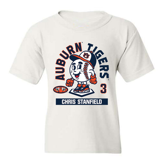 Auburn - NCAA Baseball : Chris Stanfield - Youth T-Shirt Fashion Shersey