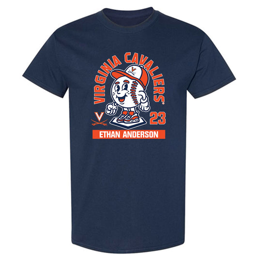 Virginia - NCAA Baseball : Ethan Anderson - T-Shirt Fashion Shersey