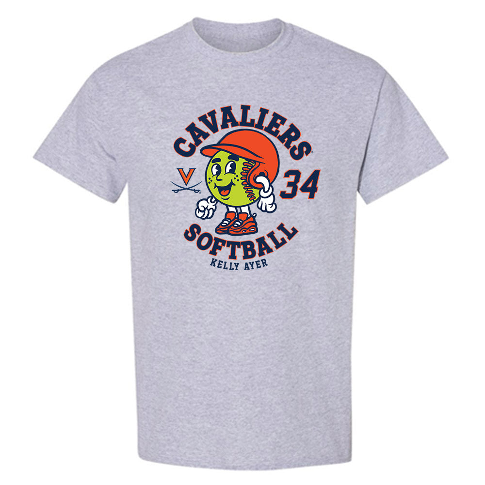 Virginia - NCAA Softball : Kelly Ayer - T-Shirt Fashion Shersey