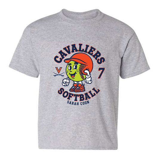 Virginia - NCAA Softball : Sarah Coon - Youth T-Shirt Fashion Shersey