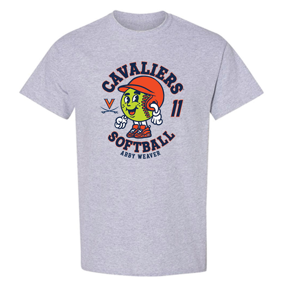 Virginia - NCAA Softball : Abby Weaver - T-Shirt Fashion Shersey