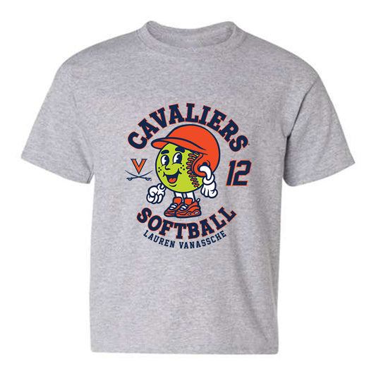 Virginia - NCAA Softball : Lauren VanAssche - Youth T-Shirt Fashion Shersey