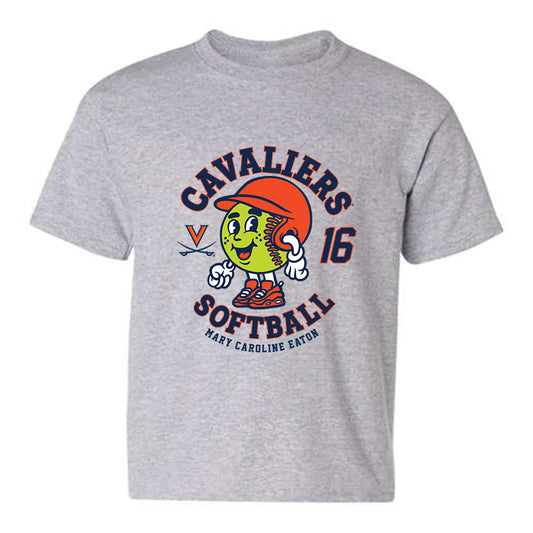 Virginia - NCAA Softball : Mary Caroline Eaton - Youth T-Shirt Fashion Shersey