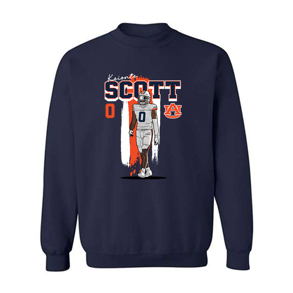 Auburn - NCAA Football : Keionte Scott - Caricature Sweatshirt