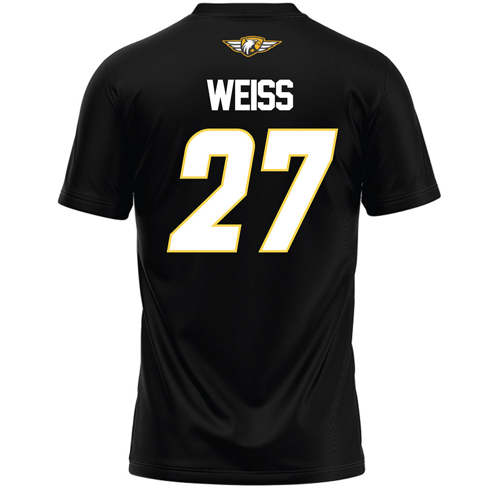 Centre College - NCAA Lacrosse : Griffin Weiss - Black Jersey