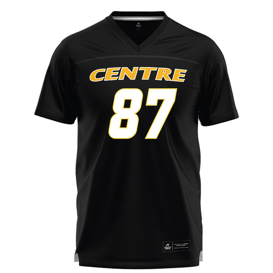 Centre College - NCAA Lacrosse : Ethan Mays - Black Jersey