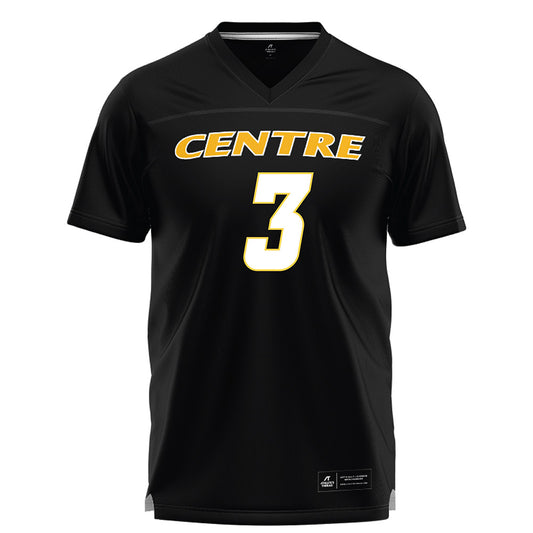 Centre College - NCAA Lacrosse : Makya Grinter - Black Jersey
