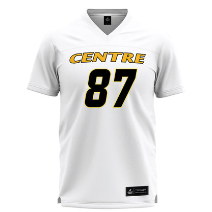 Centre College - NCAA Lacrosse : Ethan Mays - White Jersey