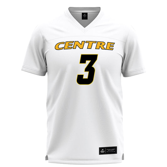 Centre College - NCAA Lacrosse : Makya Grinter - White Jersey