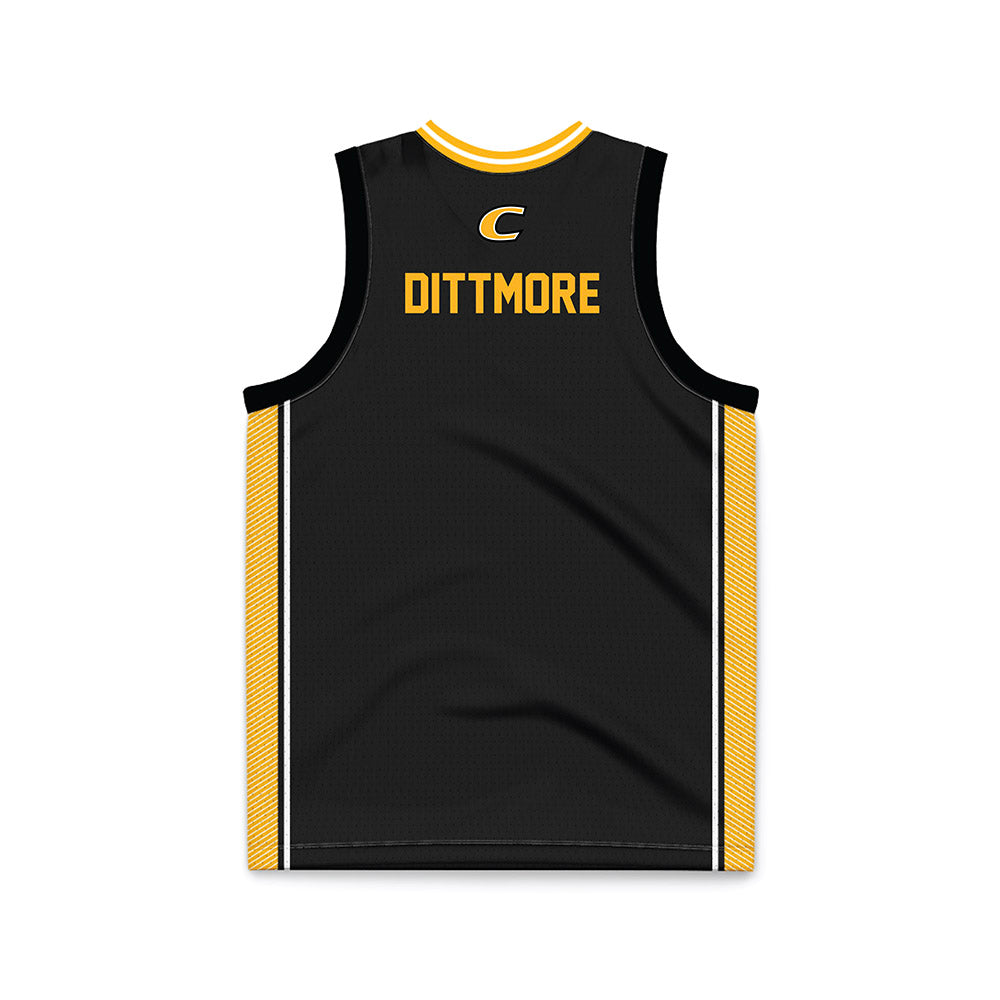 Centre College - NCAA Basketball : Andrew Dittmore - Black Jersey