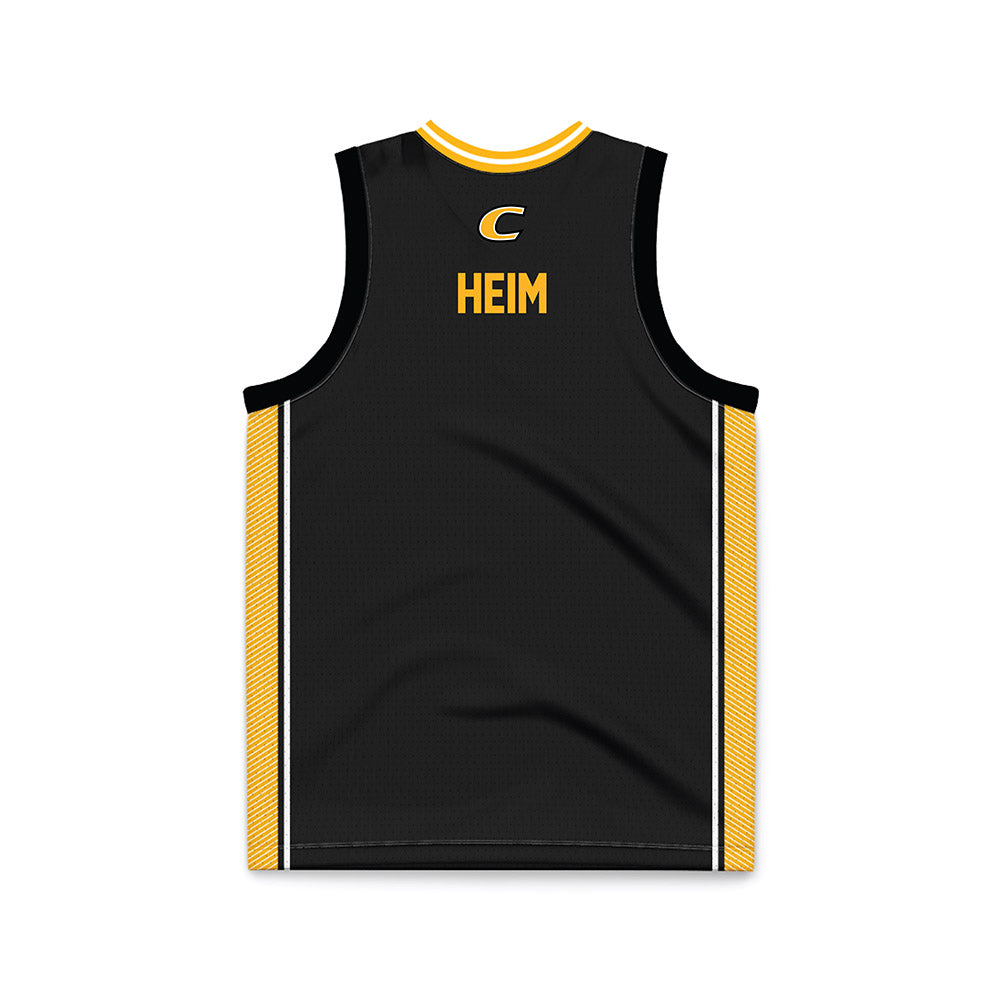 Centre College - NCAA Basketball : Jackson Heim - Black Jersey