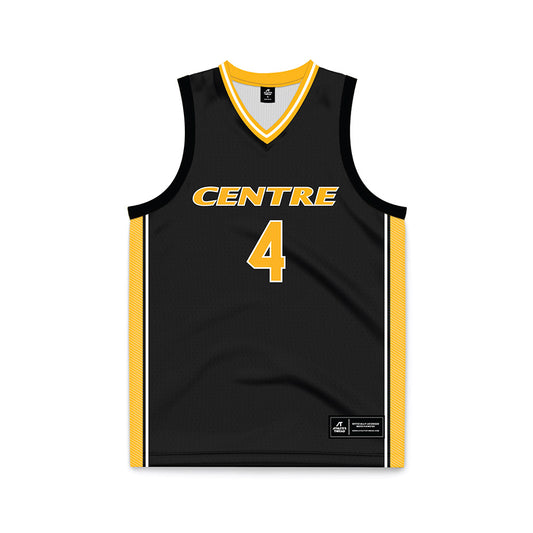 Centre College - NCAA Basketball : Ej Bryant - Black Jersey