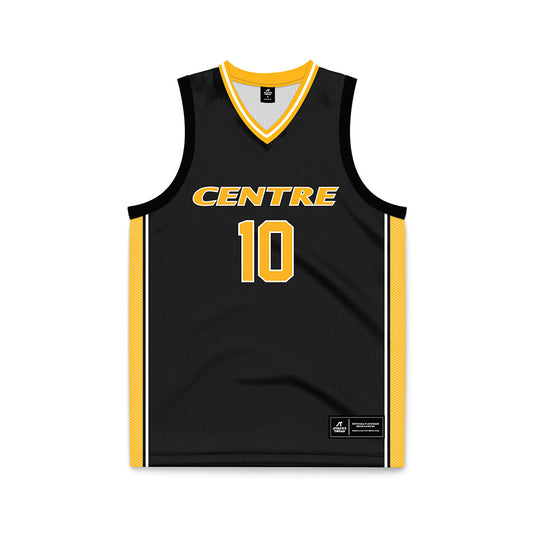 Centre College - NCAA Men's Basketball : Noah Ring - Black Jersey