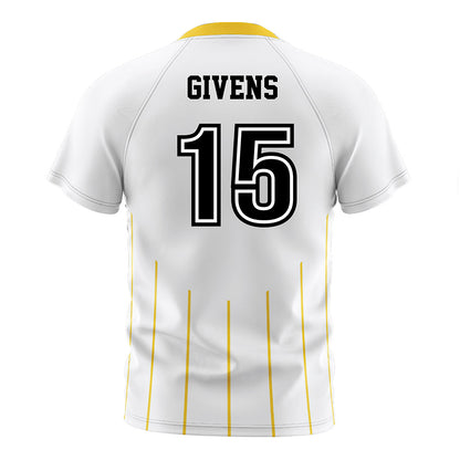 Centre College - NCAA Soccer : Riley Givens - White Soccer Jersey