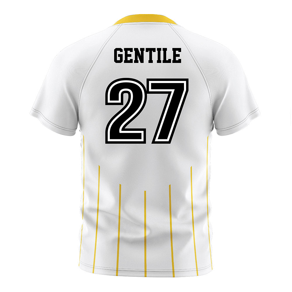 Centre College - NCAA Soccer : Austin Gentile - White Soccer Jersey