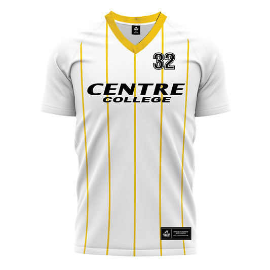 Centre College - NCAA Soccer : Perry Nadreau - White Jersey