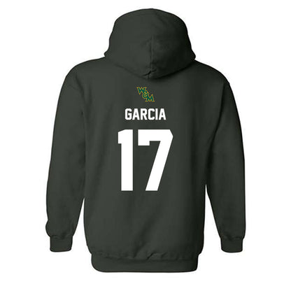 William & Mary - NCAA Football : Sascha Garcia - Green Sports Hooded Sweatshirt